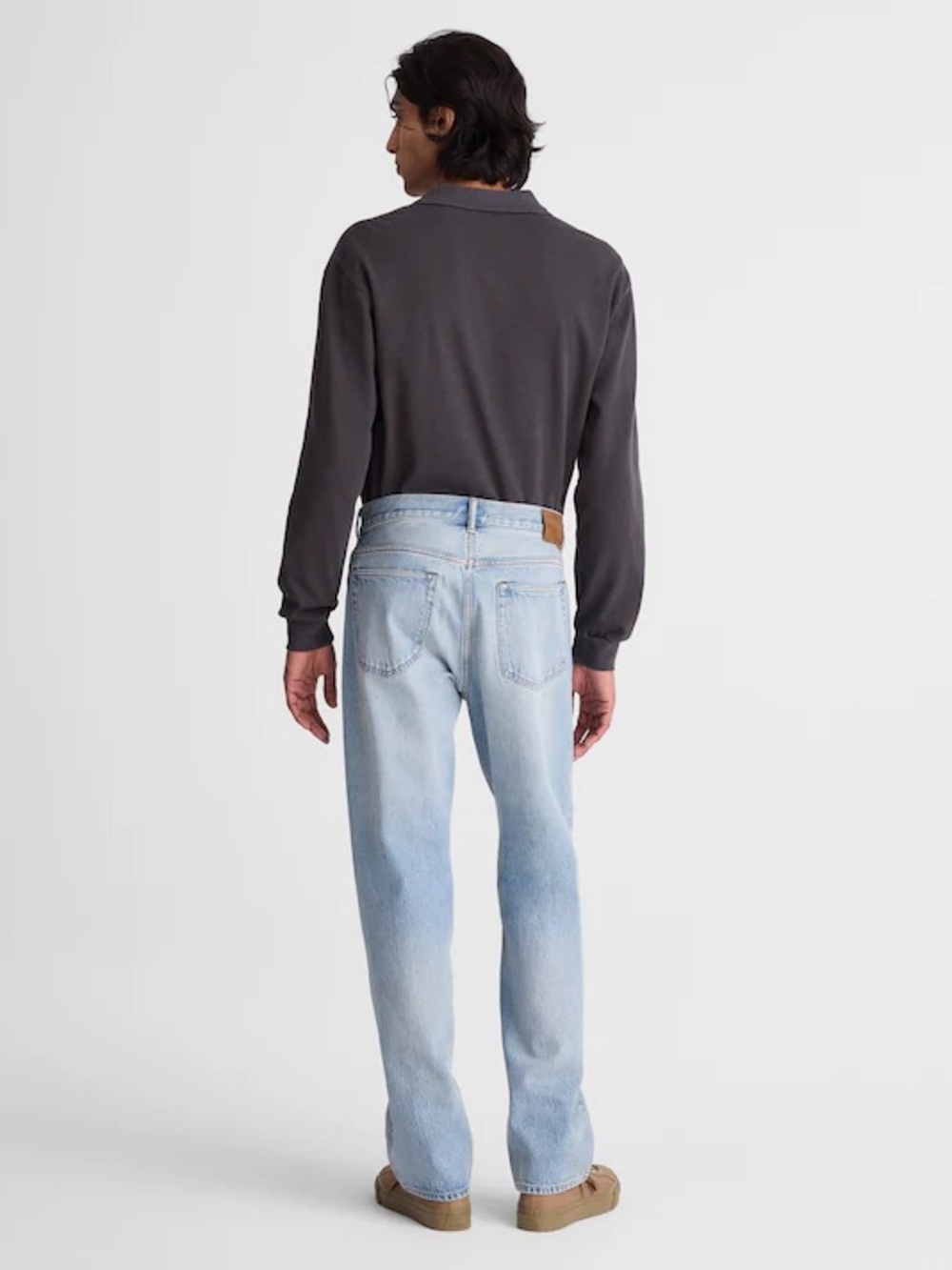 Madewell The 1991 Loose Straight Jean in Ashford Wash-Rigid Size 34 $148 NY976 - Picture 4 of 11